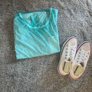 Blue T shirt dress 🤩